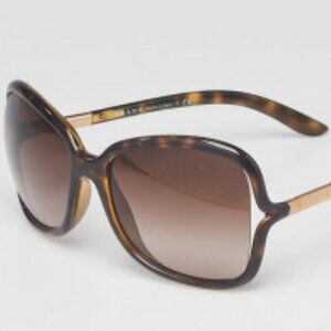 Prada SPR28L Tortoise Shell Oversized Sunglasses